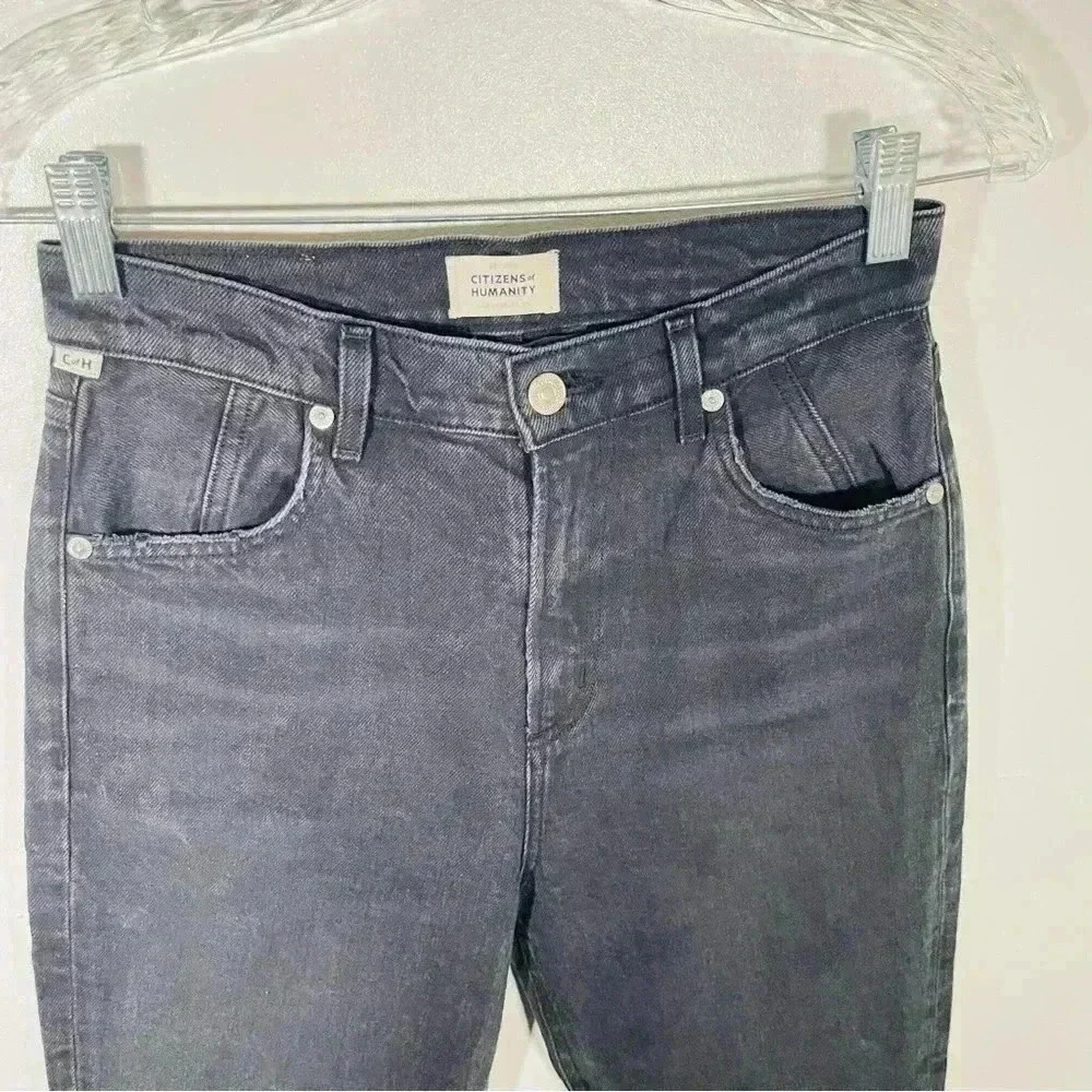 Citizens of Humanity Valerie High Rise Stirrup Jean Shadow Breeze